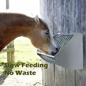 Hochleistungs-<span class=keywords><strong>2</strong></span>-in-1-Premium-Blechbearbeitung Wand-Horse Deer Feeder und Hay Grain Separator aus verzinktem Stahl - Product Image 3