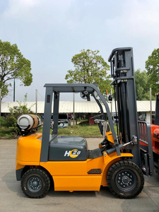 Container Forklift yükleyici Montacargas Empilhadeira 1.5ton 2ton konteyner ücretsiz direk ile 3 Ton depo Forklift LPG - Product Image 2