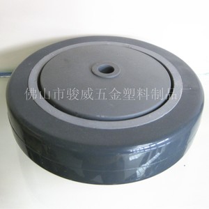 ล้อพีวีซีขนาดเส้นผ่านศูนย์กลาง 125 มม. สีแดง รับน้ำหนักได้ ทนทานต่อการสึกหรอ สำหรับใช้งานในอุตสาหกรรม - Product Image 3