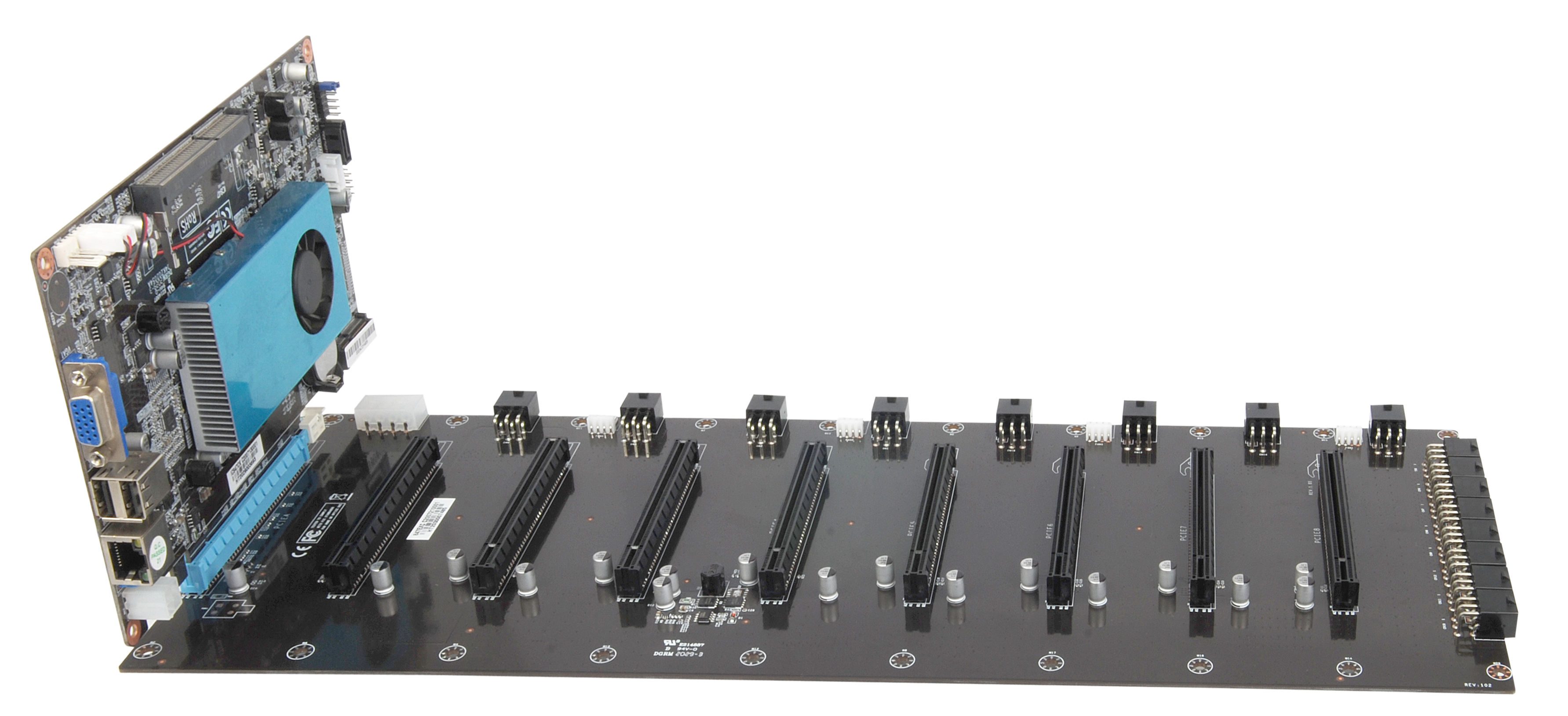 Pcie Graphic Card Slot On Motherboard PCI-E PCI Express 1X 4X 8X