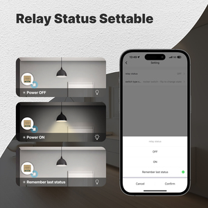 Interruptor WiFi Inalámbrico Tuya <span class=keywords><strong>Mini</strong></span> <span class=keywords><strong>de</strong></span> 1, 2, 3 y 4 Canales, Interruptor <span class=keywords><strong>de</strong></span> Luz Inteligente MOES <span class=keywords><strong>de</strong></span> 1 y 2 Vías para Automatización del Hogar Inteligente - Product Image 5