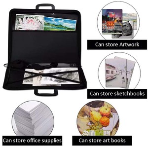LISI <strong>A1</strong>/A2 Large Sketch Painting and <strong>Drawing</strong> <strong>Board</strong> Portfolio Case Carrying and Presentation Storage Bag for Artist Supplies - Product Image 6