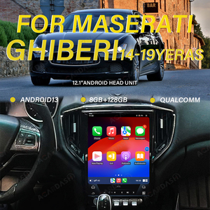 Autoradio <span class=keywords><strong>DVD</strong></span> Android 13 Snapdragon Qualcomm 12,1 pouces pour Maserati Ghiberi 2014-2019, navigation GPS, autoradio stéréo Android - Product Image 4