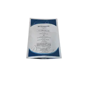High quality Custom printed aluminum three side seal pesticide packaging for chemical fungicide bags