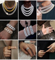 Goldleaf Hiphop 925 Sterling Silver Moissanite Cuban Link Chain Fine Jewelry VVS Pass Diamond Tester 10mm Moissanite Necklace