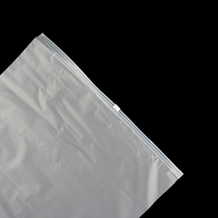Offre Spéciale – Sacs refermables en LDPE dépoli avec fermeture éclair, adhésifs, impression par gravure, logo personnalisé, réutilisables, vente en gros pour vêtements