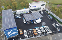 Nouvelle Station de charge solaire pour véhicule, 22kw, Station Ev, chargeur de batterie pour usage domestique avec panneaux photovoltaïques Mppt