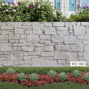 热销现代防水人造石定制室内/室外3D模型地板桌面文化面包石 - Product Image 3