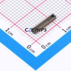 HC-PBB40C-44DP-0.4V-02 Board-to-Board & Backplane <b>Connector</b> SMD,P=0.4mm <b>Connector</b> 44P 0.4mm Slot Butt Joint Vertical Mount - Product Image 1