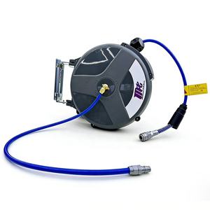 Enrouleur d'air rétractable robuste |   Système de gestion des tuyaux d'air à fixation murale/plafond - Product Image 1