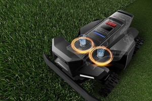 Navimow X4 AWD Robotic Lawn Mower 4WD All Terrain <b>Wire</b> Free RTK GPS AI Obstacle Avoidance Automatic Mower for Large Lawns - Product Image 4