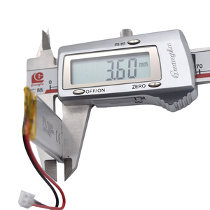 נטענת <span class=keywords><strong>Lipo</strong></span> הסוללה <span class=keywords><strong>3.7V</strong></span> <span class=keywords><strong>390mAh</strong></span> דגם 402050 נטענת ליתיום פולימר סוללה - Product Image 5