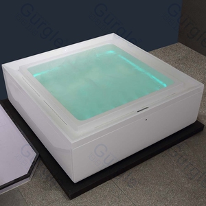 Nouveau design <span class=keywords><strong>Baignoire</strong></span> spa Whirlpool Air Jet <span class=keywords><strong>Baignoire</strong></span> de massage autoportante en acrylique blanc Jacuzzier pour adultes - Product Image 2