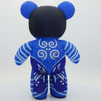 Costumes de mascotte gonflables Avatar bleus pour scène et danse, costumes personnalisés de 2,2 m pour professionnels