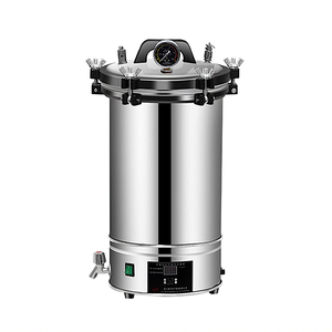 Esterilizador Portátil de Acero Inoxidable BAXIT de 24L con Sistema Antiescaldado y Rosca para Uso en Laboratorio, Hecho en China - Product Image 1