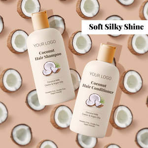 Champú y Acondicionador OEM Natural a Base de Hierbas para Reparación Profunda del Cabello Dañado, Rizado y Fino - Product Image 3