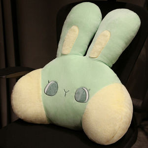 Almohada de Peluche de Conejo de Orejas Grandes para Siesta, Diseño de Dibujos Animados, Cojín de Soporte Lumbar para Hogar y Oficina, para Estar Sentado por Largos Periodos - Product Image 2