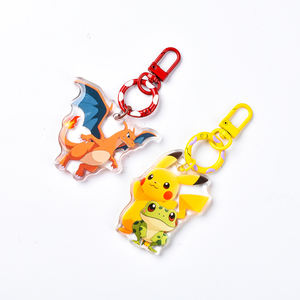 Usine en gros faites votre propre conception porte-clés acrylique imprimé personnalisé/breloques acryliques imprimées personnalisées pour cadeau - Product Image 3