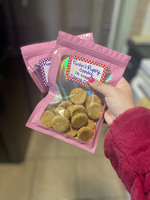 Sachets d'emballage holographiques à soufflets latéraux en PET transparent refermables, pochettes en aluminium pour aliments, bijoux, cils, pour petites entreprises