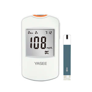 Detector de glucosa en sangre para la diabetes con transmisión en inglés, medidor automático de glucosa en sangre - Product Image 4