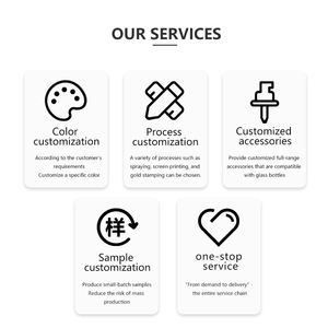 Botella de spray de perfume de cristal naranja con degradado esmerilado serigrafiado con logotipo personalizado 15ml pulverizador de bomba recargable de forma cónica <span class=keywords><strong>Doully</strong></span> - Product Image 4