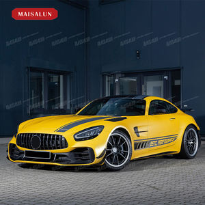 Pare-chocs de <span class=keywords><strong>voiture</strong></span> PP + Kit de <span class=keywords><strong>carrosserie</strong></span> <span class=keywords><strong>en</strong></span> fibre de carbone sèche pour Mercedes Benz AMG GT/GTC/GTS/GTR Upgrade to GTR PRO Style Car Kit - Product Image 5