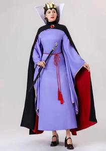 Costume de cosplay Reine des Neiges Halloween, nouveau design, pour fête masquée, jeu de rôle, ensemble de tenue de conte de fées, vente en gros - Product Image 4