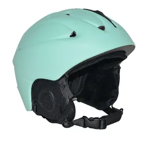 Aangepaste Logo Ms86 Mintgroen Ski Helmen Goedkope Beste Snowboard Helm Koop Voor Beginners Met Ventilatie Systeem