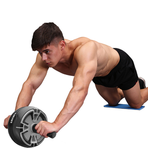 <span class=keywords><strong>Rueda</strong></span> <span class=keywords><strong>abdominal</strong></span> de construcción de acero para uso doméstico <span class=keywords><strong>con</strong></span> almohadilla de rodillas de PVC para entrenamiento muscular en casa al por mayor - Product Image 6