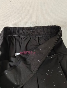 <span class=keywords><strong>Pantalon</strong></span> Palazzo <span class=keywords><strong>Femme</strong></span> Décontracté à Paillettes Scintillantes, Taille Haute Amincissante, Coupe Ample, Longueur Ras du Sol, Nouvelle Collection Été 2026 - Product Image 5