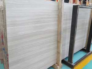 Chiva Stone Natural White Wood Vein Marble Grey Wood Grain Marble Slabs - Product Image 5
