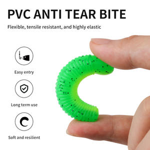 เหยื่อปลอมมันฝรั่ง XY-630 ขนาด 4 ซม. 5 ซม. 6 ซม. สีดำแดง เหยื่อไบโอนิค สำหรับตกปลาคาร์พ ปลากะพง ตกปลาแบบลากจากก้น - Product Image 5