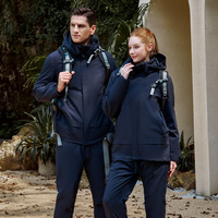 Veste 3 en 1 pour homme, coupe-vent et imperméable, personnalisable, unisexe, classique, thermique, avec doudoune amovible 90/10, anorak pour femme