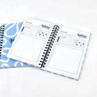 Personnaliser un ensemble cadeau de luxe OEM de carnet de notes promotionnel 2026, ensemble de bureau professionnel, agenda noir A5, service d'impression de journal