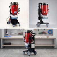 Aspirateur industriel électrique Merrock 3600W 220V avec filtre HEPA pour le ponçage des sols en béton et la construction