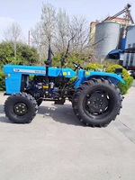 Perlengkapan mesin pertanian 4x4 50HP traktor dengan pemotong rumput traktor untuk dijual dari pabrik asli dengan CE