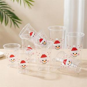 Custom LOGO Printed 16oz 32oz 12oz Clear Disposable <b>Cup</b> Coffee PET <b>Plastic</b> <b>Drink</b> <b>Cups</b> with Lids and Straws for Personalization - Product Image 5