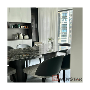 New Design Marble Furniture Luxury Italian Stone Coffee <strong>Table</strong> Indoor Kitchen <strong>Table</strong> <strong>Dining</strong> Room <strong>Round</strong> Shape Marble <strong>Dining</strong> <strong>Table</strong> - Product Image 2
