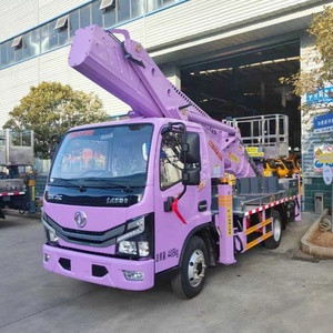 Camión de Trabajo Aéreo Dongfeng de 32 m con Plataforma Aérea de Brazo Recto para Operaciones en Altura - Product Image 3