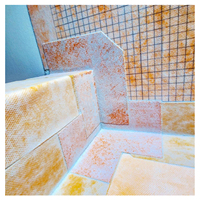 Joint d'angle en butyle auto-adhésif à l'intérieur de la Membrane étanche préformée joint d'angle interne sans couture pour baignoire douche salle de bain