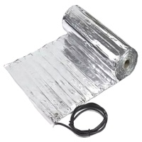 Alfombra Calefactora de Aluminio, Sistema de Calefacción Eléctrico por Suelo Radiante para Pisos Laminados y de Madera