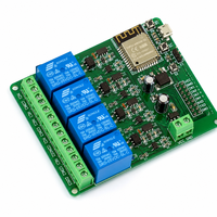 Carte de contrôle intelligente IoT sans fil professionnelle ODM, assemblage de circuits imprimés multicouches avec conception de blindage