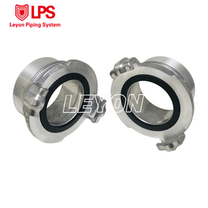 Connettore per Tubi Antincendio LEYON FM UL, Raccordo Maschio <span class=keywords><strong>in</strong></span> Alluminio per Impianti Sprinkler Antincendio Tipo Gost - Product Image 3