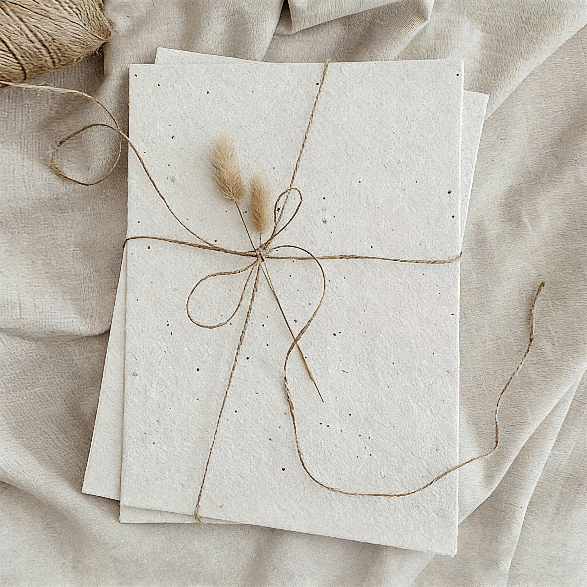 Handmade Paper Printing Cards Biodegradable Flower Seed Paper