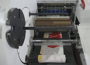 1000pg + hoặc hoàn toàn tự động vẽ Băng túi rác máy làm cho chồng chéo & thủng túi-on-cuộn mà không cần lõi - Product Image 4