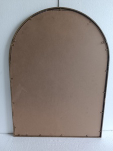 Traditional Arch Gold Wall <strong>Mirror</strong> Decor Vintage Iron Beads Frame Wall <strong>Mirror</strong> Hanging &amp; <strong>Freestanding</strong> <strong>Large</strong> <strong>Mirror</strong> for Home Decor - Product Image 6