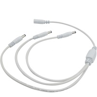 Prise de baril d'alimentation cc personnalisée 5.5mm x 2.1mm prise de connecteur mâle/femelle vers câble en queue de cochon à extrémités ouvertes nues