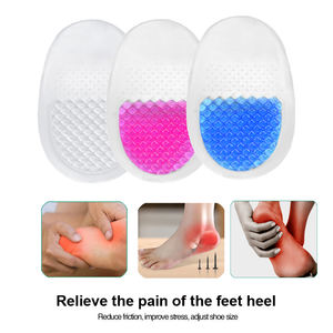 MediFootCare-nouvelles <span class=keywords><strong>semelles</strong></span> de coussin de talon en <span class=keywords><strong>Gel</strong></span> de silicone, <span class=keywords><strong>semelles</strong></span> de Support en éperon, soulagent la douleur des pieds, protège-chaussures HA01305 - Product Image 5