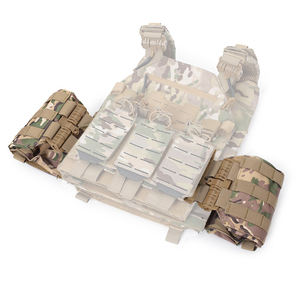Tactisch vest met snelontgrendelbare cummerbund, 500D+1000D nylon, universele MOLLE heupbescherming, stretch tailleband - Product Image 4