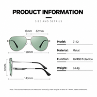 Lunettes de soleil polarisées de luxe personnalisées pour hommes, dernière collection de la marque de créateur